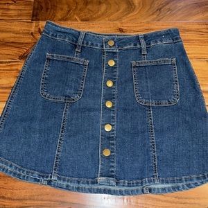Altard State denim skirt. Size XS.